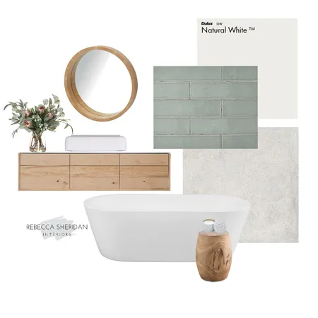 Eucalyptus Bathroom Interior Design Mood Board by Sheridan Interiors on Style Sourcebook