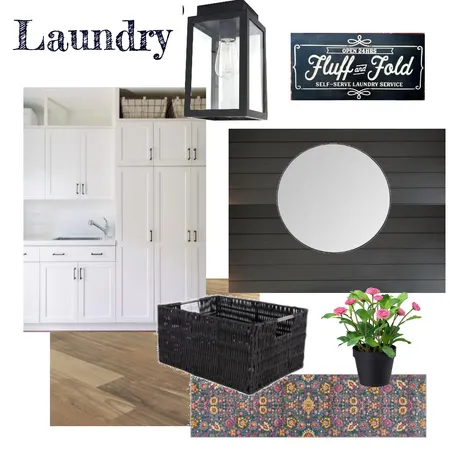 Laundry (Black) Interior Design Mood Board by aphraell on Style Sourcebook