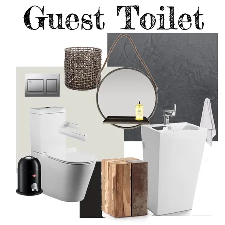 IDI: Guest Toilet Mood Board Interior Design Mood Board by kiarafernandes on Style Sourcebook
