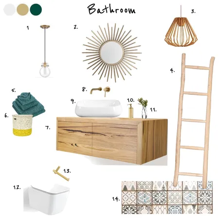 IDI Bathroom Interior Design Mood Board by yunlu on Style Sourcebook
