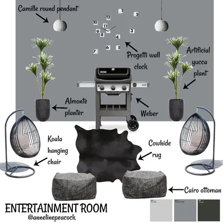 Entertainment room A9 Interior Design Mood Board by Anneline on Style Sourcebook