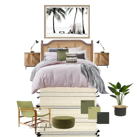 Palms in paradise Interior Design Mood Board by stylemybed on Style Sourcebook