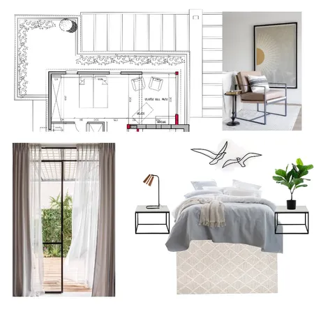 wise master bedroom Interior Design Mood Board by Maayaan on Style Sourcebook