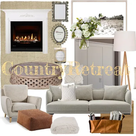 Country retreat Interior Design Mood Board by tina.kouts on Style Sourcebook