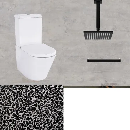 downstairs shower and toliet Interior Design Mood Board by gaynoremcarthur on Style Sourcebook