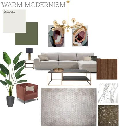 WARM MODERNISM Interior Design Mood Board by martina11 on Style Sourcebook