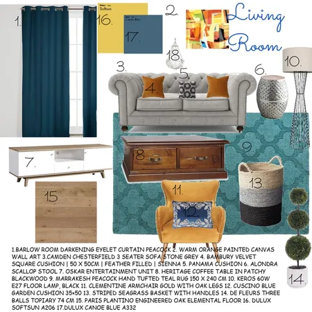 Assign 9 Living Room Interior Design Mood Board by Jackieh on Style Sourcebook