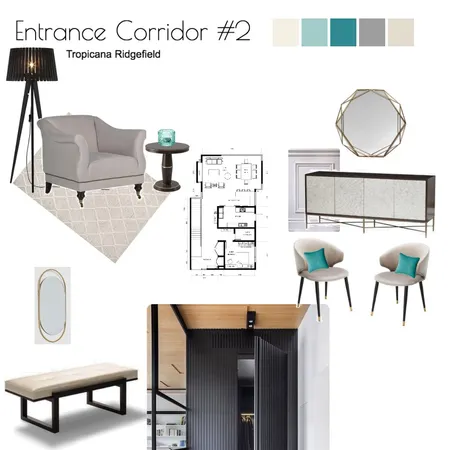 Entrance Corridor Tropicana Ridgefield #2 Interior Design Mood Board by SharifahBahiyah on Style Sourcebook