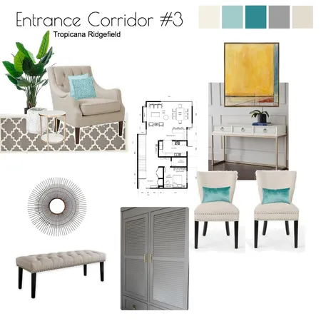 Entrance Corridor Tropicana Ridgefield #3 Interior Design Mood Board by SharifahBahiyah on Style Sourcebook