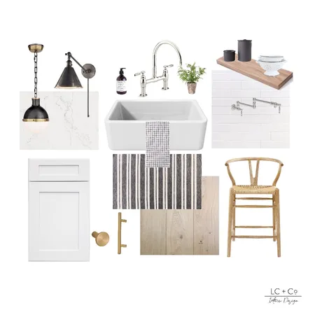 Kitchen Interior Design Mood Board by LC + Co. Design Studio on Style Sourcebook