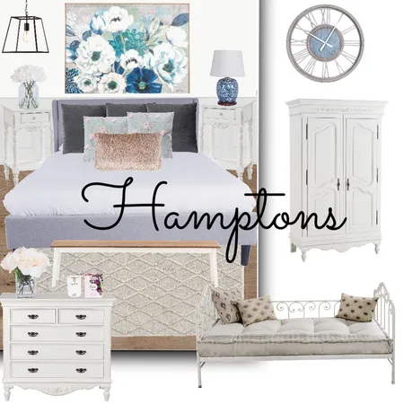 Hampton’s bedroom Interior Design Mood Board by Susanhollier on Style Sourcebook