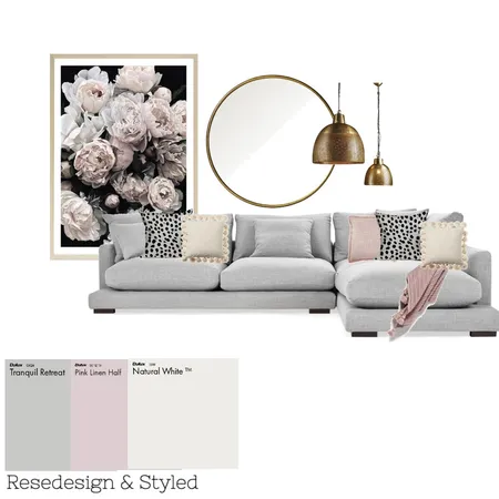 Lounge Interior Design Mood Board by Redesigned on Style Sourcebook
