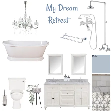 Bathroom goals Interior Design Mood Board by tj10batson on Style Sourcebook