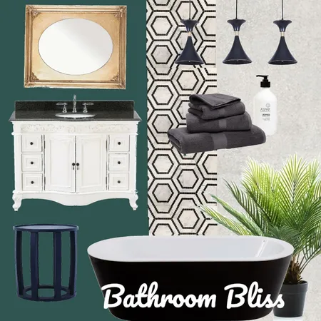 Bathroom Bliss Interior Design Mood Board by LeahOrgana on Style Sourcebook