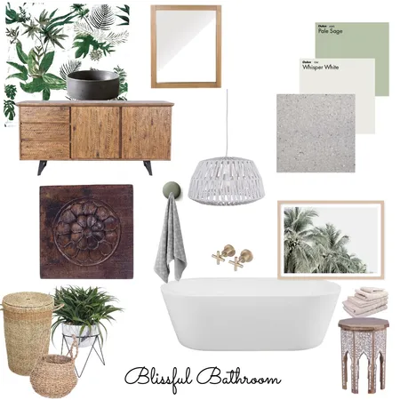 Blissful bathroom Interior Design Mood Board by ame_11 on Style Sourcebook