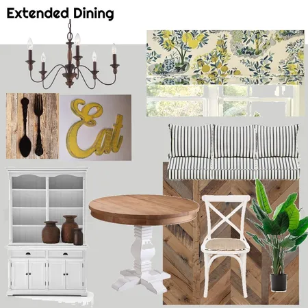 Extended Dining Room Interior Design Mood Board by mercy4me on Style Sourcebook