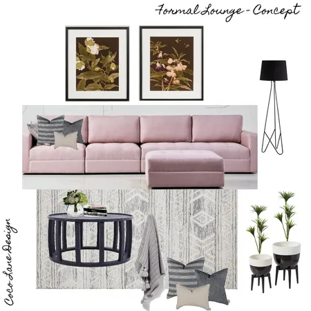Formal Living Interior Design Mood Board by Coco Lane on Style Sourcebook