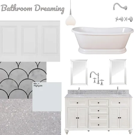 Bathroom Interior Design Mood Board by STYLINGOURHOME on Style Sourcebook