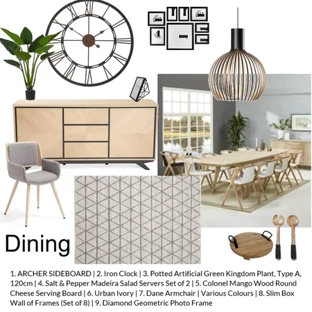Dining Interior Design Mood Board by kmaxwell1788 on Style Sourcebook