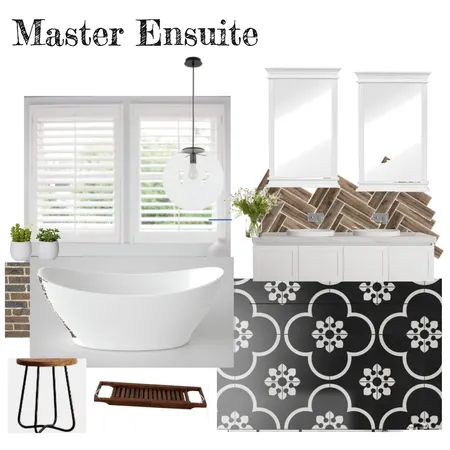 Master Ensuite  (Black) Interior Design Mood Board by aphraell on Style Sourcebook