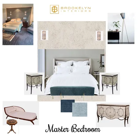 Williams Master Bedroom Interior Design Mood Board by Brookelyn Interiors on Style Sourcebook