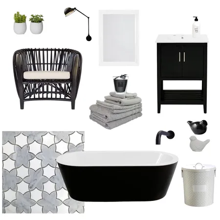 Black and cosy Interior Design Mood Board by Dadi on Style Sourcebook