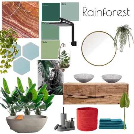 Rainforest Interior Design Mood Board by Bec_Waters on Style Sourcebook