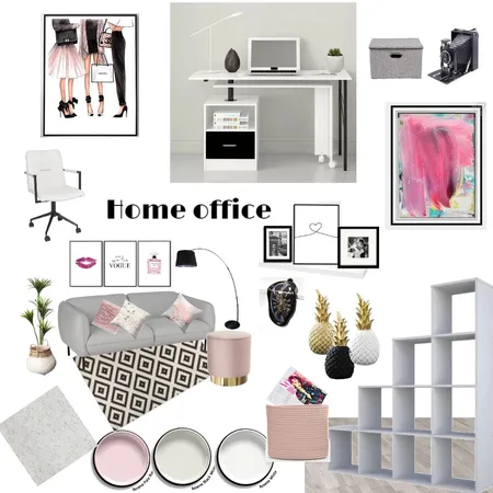 Home office_2 Interior Design Mood Board by Joanna on Style Sourcebook