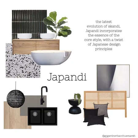 Japandi GJ Interior Design Mood Board by caitlinhamston1992 on Style Sourcebook