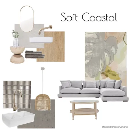 Soft Coastal Interior Design Mood Board by caitlinhamston1992 on Style Sourcebook