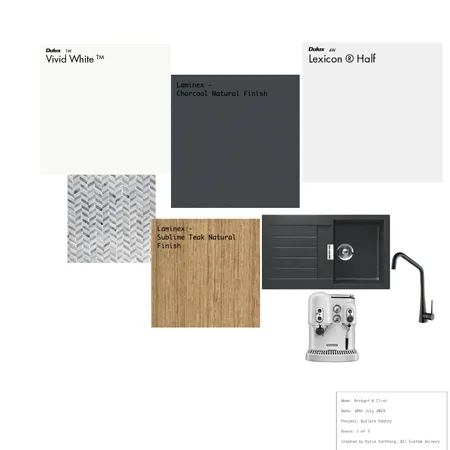 Industrial Butlers Pantry Interior Design Mood Board by AllCustomJoinery on Style Sourcebook