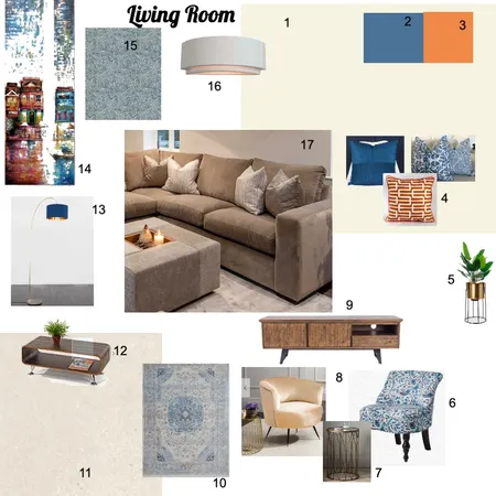 Module 9 living room Interior Design Mood Board by JLPJ on Style Sourcebook
