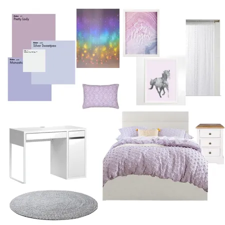 sophies room Interior Design Mood Board by penny.lane.2 on Style Sourcebook