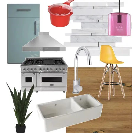 Colorful modern kitchen Interior Design Mood Board by Annalisa on Style Sourcebook