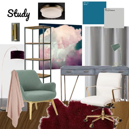 Study Interior Design Mood Board by Eifah on Style Sourcebook