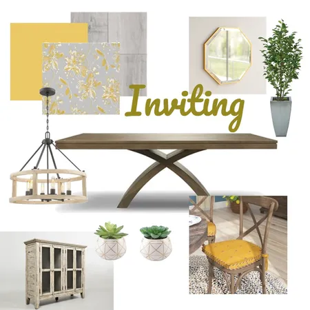 Inviting Dining Room Interior Design Mood Board by athomas on Style Sourcebook