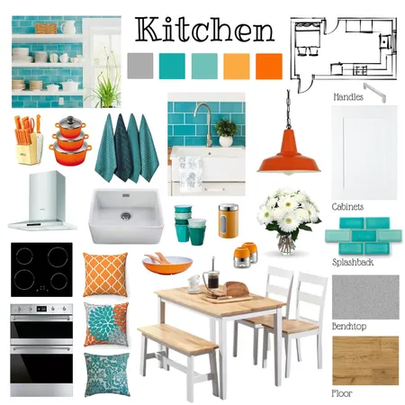 Kitchen Project Interior Design Mood Board by Paloma on Style Sourcebook