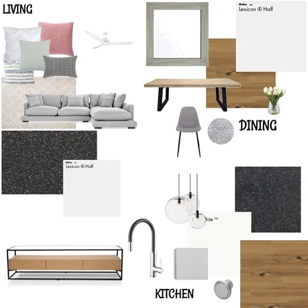 Kitchen, Living, Dining Interior Design Mood Board by panderson on Style Sourcebook