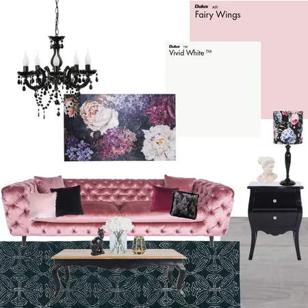 Boudoir Interior Design Mood Board by Sqwelshy on Style Sourcebook