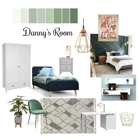 Danny's Room Interior Design Mood Board by NAghayan on Style Sourcebook