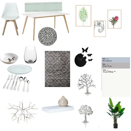 Dining Room Interior Design Mood Board by htimm14 on Style Sourcebook
