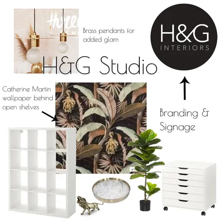 H&amp;G Studio Interior Design Mood Board by honorgrace on Style Sourcebook