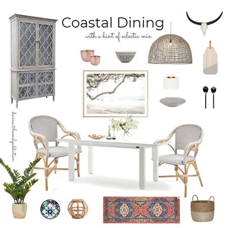 Dining coastal Interior Design Mood Board by HomelyAddiction on Style Sourcebook