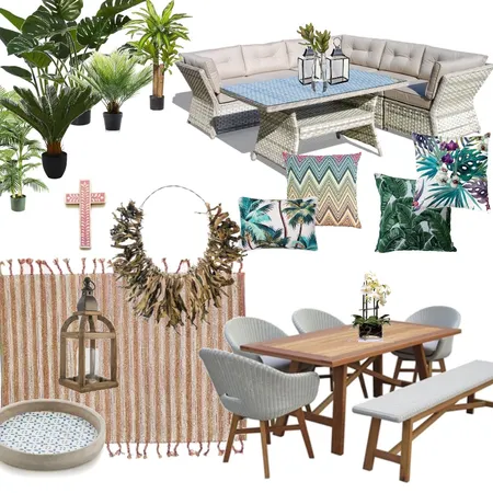 Tropical backyard oasis 2019 Interior Design Mood Board by Makemyspace on Style Sourcebook
