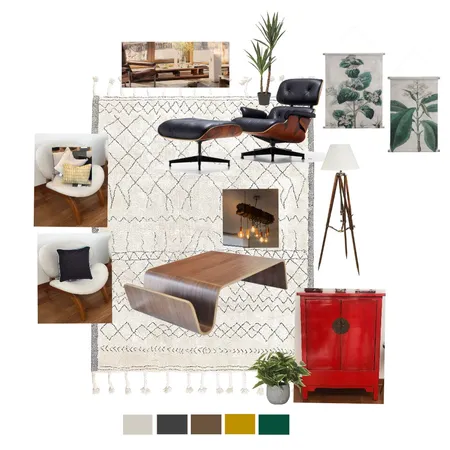 Las Dos + Thiago y Luciana Sala 2 Interior Design Mood Board by mariapazllosab on Style Sourcebook
