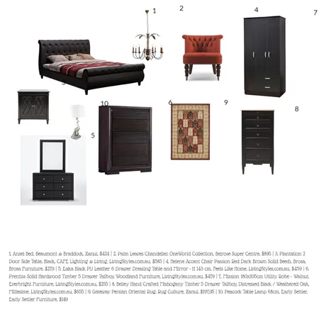 master bed Interior Design Mood Board by Marian on Style Sourcebook