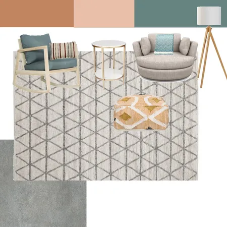 Lounge Room Interior Design Mood Board by Ktitman on Style Sourcebook