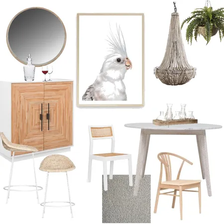 Lane Cove Oak Rattan Interior Design Mood Board by Stylinglife on Style Sourcebook