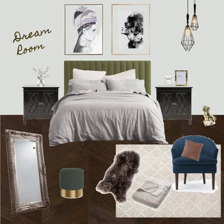 Dream Room Interior Design Mood Board by Ainsleigh on Style Sourcebook