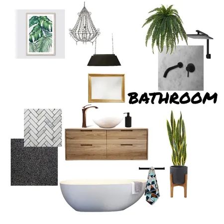 Bathroom Interior Design Mood Board by Mingle on Style Sourcebook